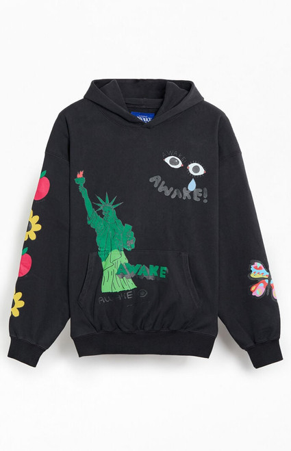 Awake NY Men's x Stefan Meier Graphic Hoodie - 0192603440070