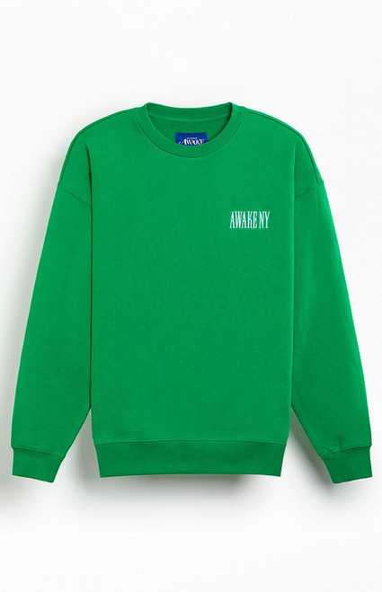 Awake NY Men's Crew Neck Sweatshirt - 0192603440078