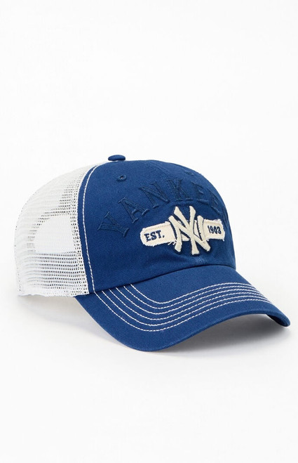 47 Brand Women's NY Yankees Two-Tone Trucker Hat - 0643600540087