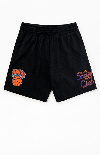 Mitchell & Ness Men's NBA ASSC NY Knicks Basketball Shorts - 0172514810002