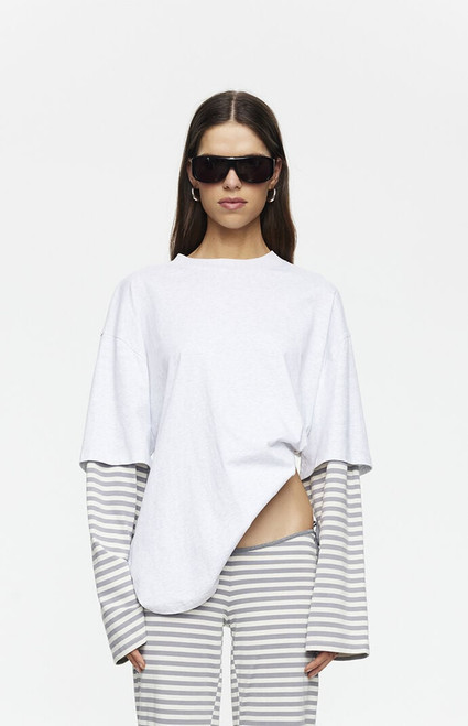 LIONESS Women's Bottega Layered Long Sleeve Top - 0731511950043
