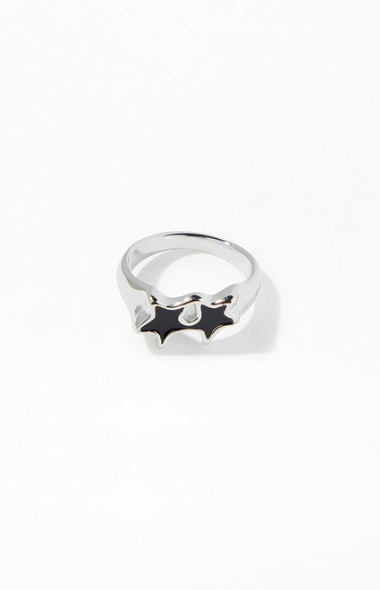 Pacsun Men's Dual Star Ring - 0629491390011