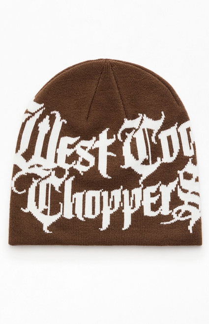 West Coast Choppers Men's Gothic Skullcap Beanie - 0640603260011