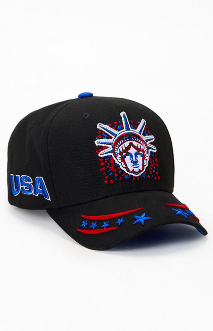 FIFA Men's Embroidered Lady Liberty Snapback Hat - 0641512940018