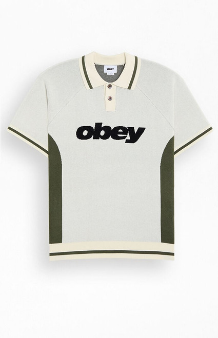 Obey Men's Sport Polo Sweater - 0099502750007