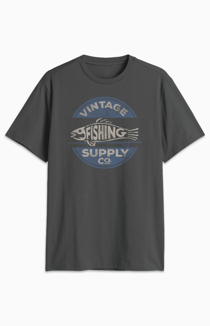 Men's Fishing Supply Vintage T-Shirt - 0230602190027