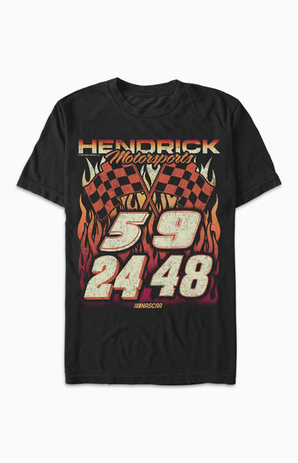 Men's Hendrick Motorsports Flames T-Shirt - 0230602190033