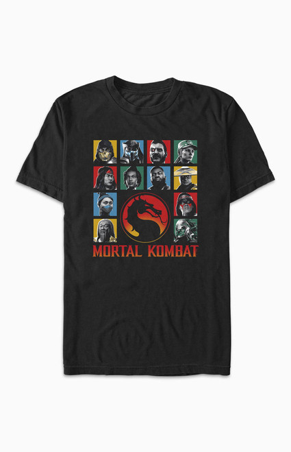 Men's Mortal Kombat Fighters T-Shirt - 0230602190049