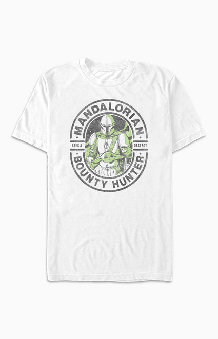Men's Stars Wars The Mandalorian Bounty Stamp T-Shirt - 0230602190059