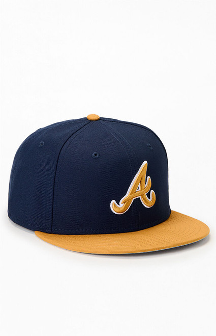 New Era Men's Atlanta Braves 9FIFTY Two Tone Snapback Hat - 0641514970437