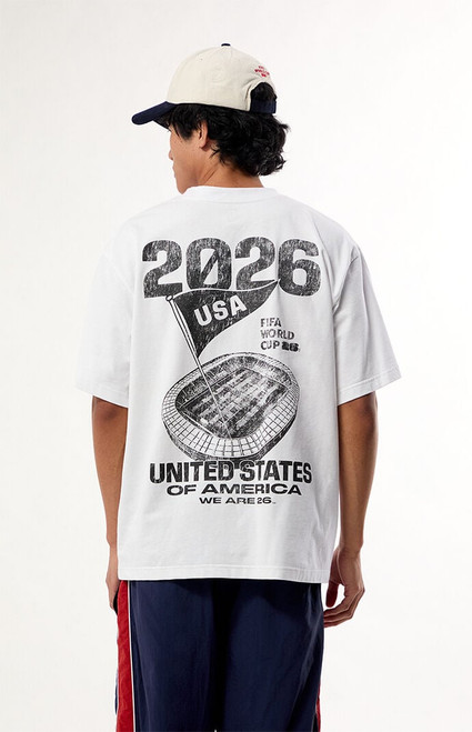 FIFA Men's World Cup Team USA Stadium T-Shirt - 0097512940056