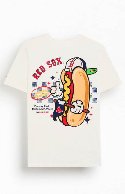 New Era Men's Red Sox Hot Dog T-Shirt - 0097514970217