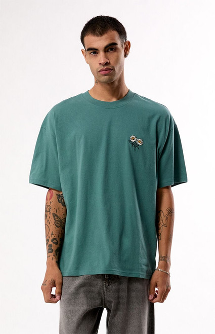 Pacsun Men's Bloom Embroidered T-Shirt - 0120468680682