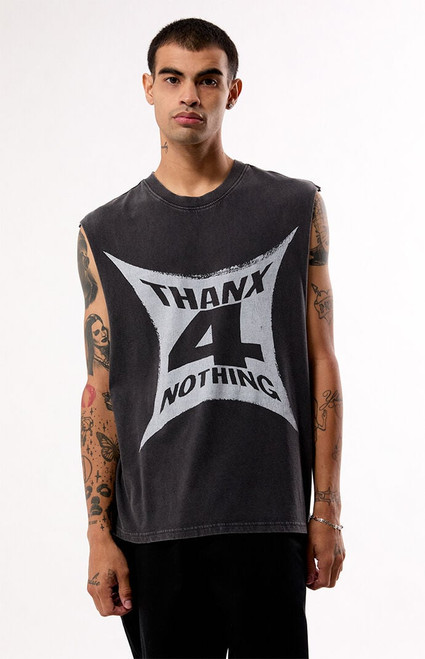 Pacsun Men's THNX 4 Nothing Tank Top - 0124468680067