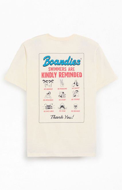 Boardies Men's Pool Rules T-Shirt - 0097511920001