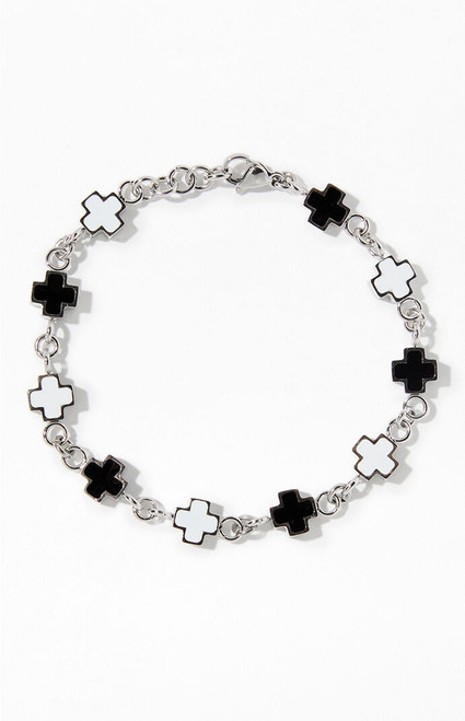Pacsun Men's Cross Bracelet - 0629491390007