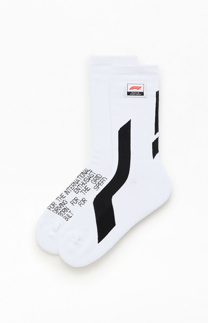 Formula 1 Men's x Pacsun Super Sport Crew Socks - 0634603260017