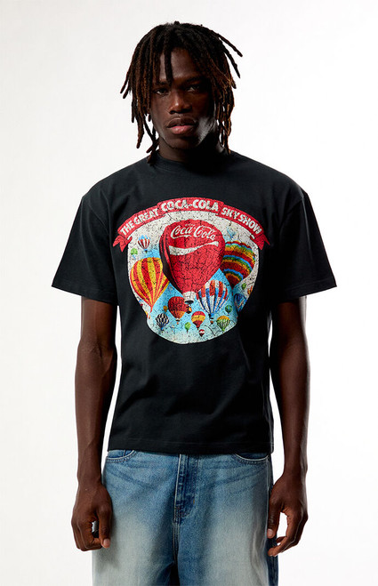Coca Cola Men's by Pacsun Sky Show T-Shirt - 0097603260922