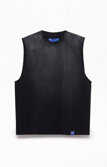 A.R.C. Men's Black Vintage Wash Form Muscle T-Shirt - 0140484260144