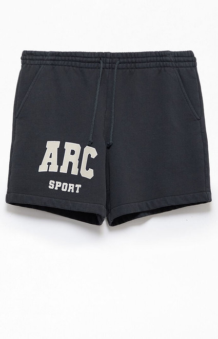 A.R.C. Men's Black Fleece Sweat Shorts - 0141484260051