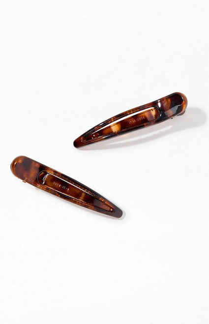 John Galt Women's Brown Hair Clips - 0679601600332