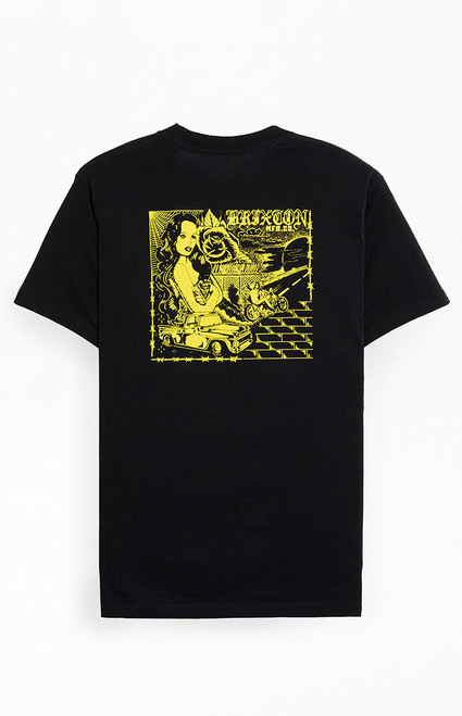 Brixton Men's Cisco Standard T-Shirt - 0097440200028