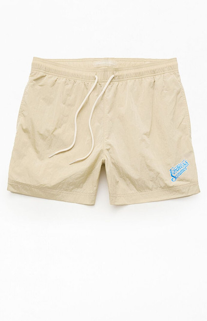 Pacsun Men's Endless Summer Crinkle 4.5" Swim Trunks - 0150603490269
