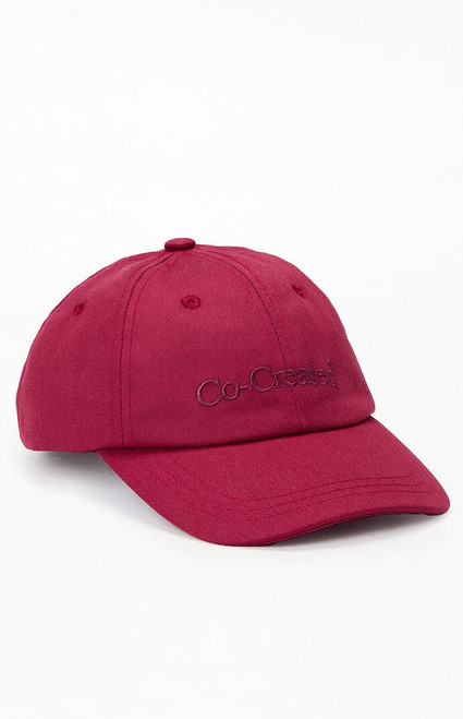 Pacsun Women's Burgundy Co-Created Dad Hat - 0643601990007