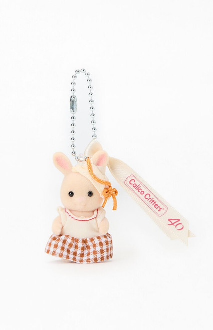 CALICO CRITTERS Women's Milk Rabbit Keychain - 0647610580023