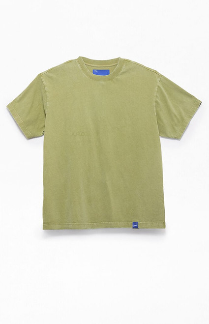 A.R.C. Men's Green Vintage Wash T-Shirt - 0140484260137