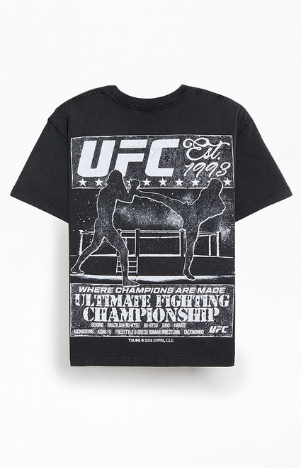 UFC Men's Shadow Boxing Oversized T-Shirt - 0097603261715