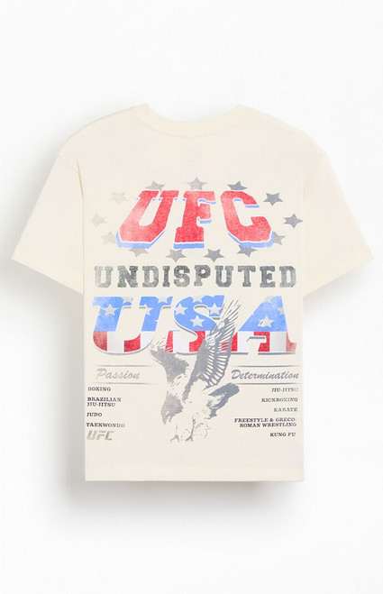 UFC Men's Freedom 250 Card Oversized T-Shirt - 0097603261717