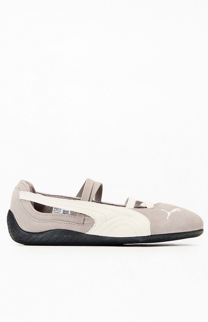 Puma Women's Taupe Speedcat Ballet Sneakers - 0542497750011