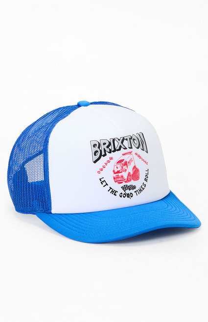 Brixton Men's Garnet Netplus Trucker Hat - 0641440200093