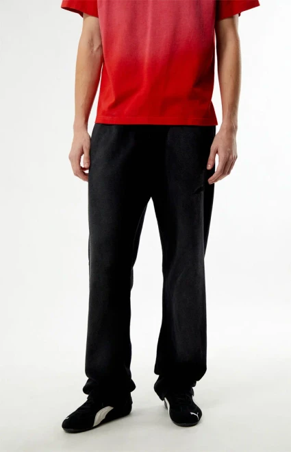 Formula 1 Men's x Pacsun Las Vegas Washed Black Logo Sweatpants - 0135603260015