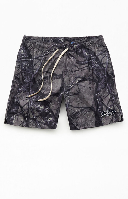 FORD Men's Camo Tree 6.5" Swim Trunks - 0150611140005