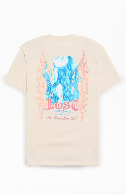 LOST Men's Octo Girl T-Shirt - 0097601520011