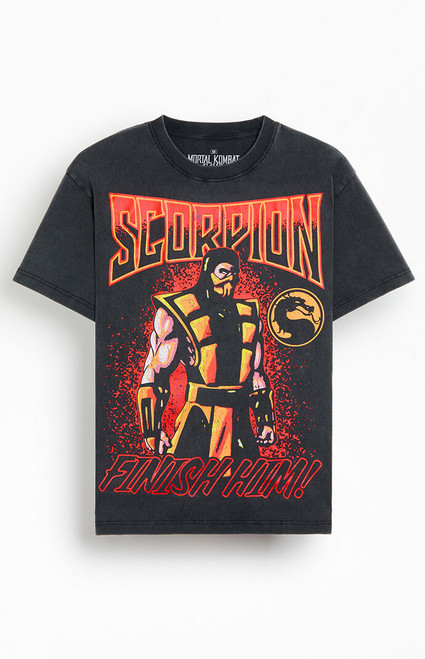 Men's Mortal Kombat Scorpion T-Shirt - 0097432810203