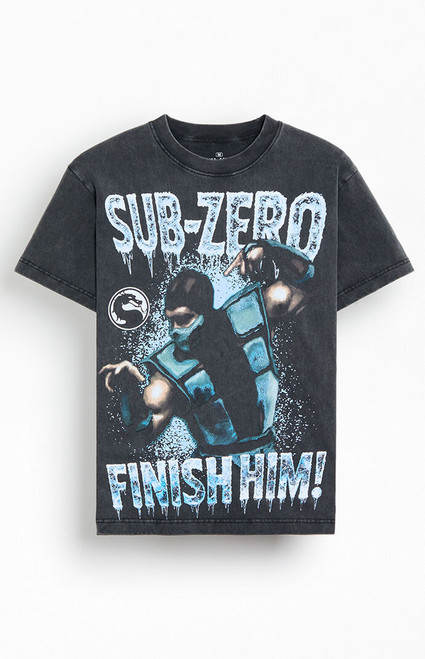 Men's Mortal Kombat Sub-Zero T-Shirt - 0097432810204