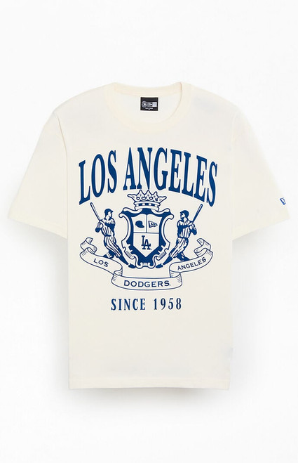 New Era Men's Dodgers Crest T-Shirt - 0097514970234