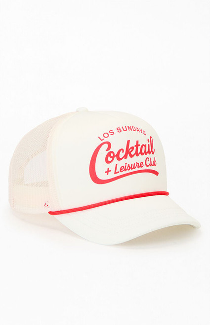 Los Sundays Men's Cocktail Leisure Club Trucker Hat - 0644522800001