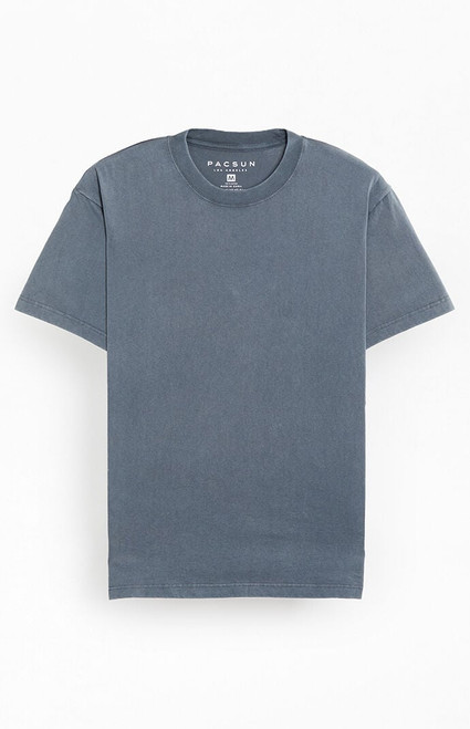 Pacsun Men's Vintage Blue Premium T-Shirt - 0120522800216