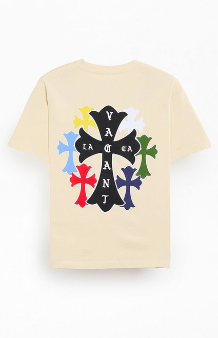 Pretty Vacant Men's Los Angeles Cross T-Shirt - 0097522802305