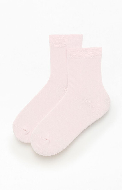 John Galt Women's Pink Ankle Socks - 0679601600337