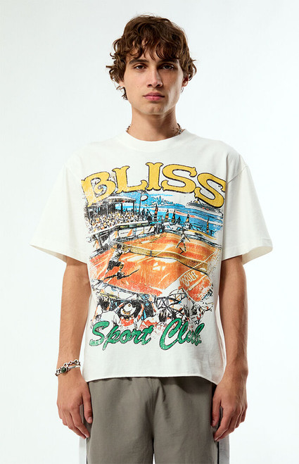 Pacsun Men's Bliss Sports Cropped T-Shirt - 0120522800142