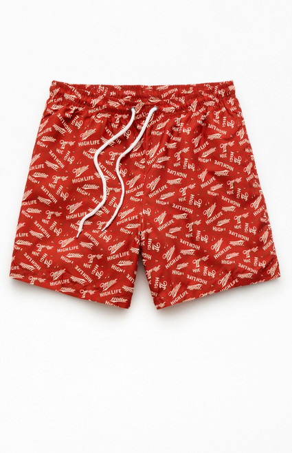Men's Miller Life Logo 6" Swim Trunks - 0150512830003