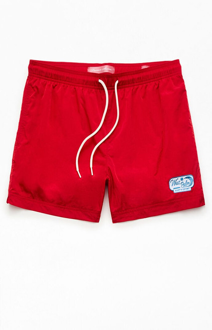 Pacsun Men's West Palm Crinkle 4.5" Swim Trunks - 0150603490285