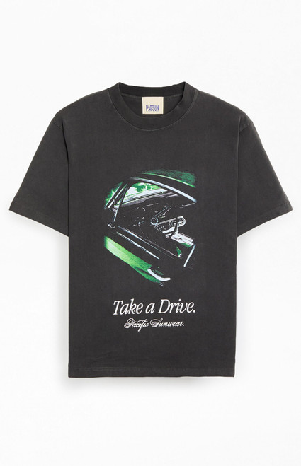 Pacsun Men's Take A Drive T-Shirt - 0097522800151