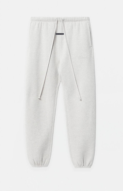 Fear of God ESSENTIALS Men's Oatmeal Heather Signature Classic Sweatpants - 0130250500105471