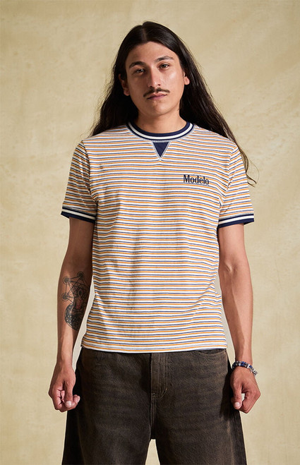 Modelo Men's Classic Ringer T-Shirt - 0097468680058